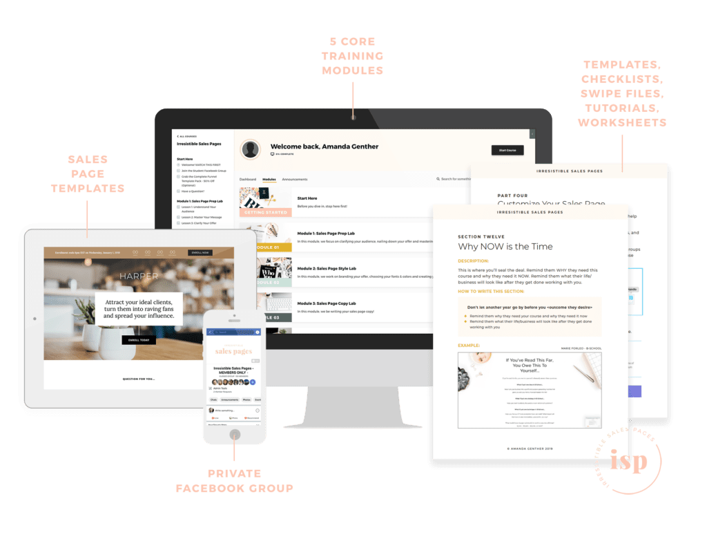 Amanda Genther Irresistible Sales Pages Amanda Genther Irresistible Sales Pages