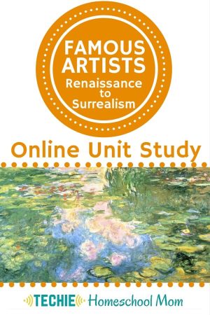 Beth Napoli Famous Artists Online Unit Study