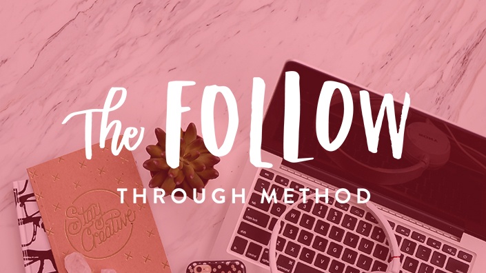 Boss Project The Follow Through Method Boss Project The Follow Through Method