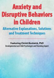 Christi Bostwick Anxiety and Disruptive Behaviors in Children Alternative Explanations