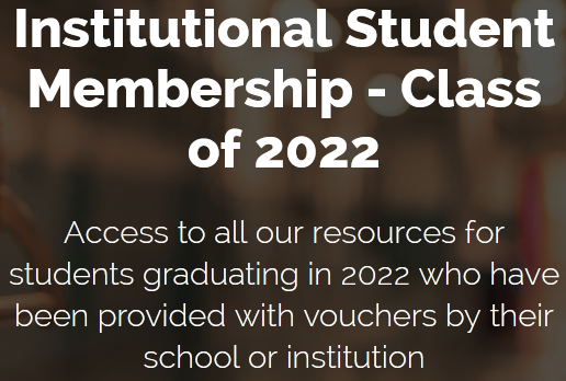 George Institutional Student Membership Class of 2022 George Institutional Student Membership Class of 2022