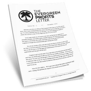 Hustle & Flowchart Evergreen Profits Newsletter 2020-2021