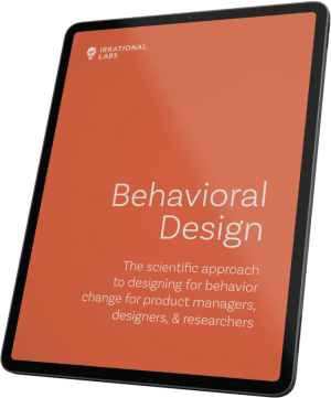 Irrational Labs (Dan Ariely) – Behavioral Design Bootcamp