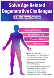 Jamie Miner Solve Age Related Degenerative Challenges A Hands-on Course