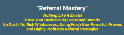 Jay Abraham Referral Mastery Jay Abraham Referral Mastery