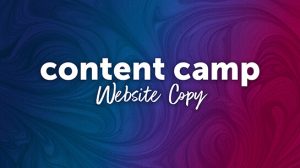 Jennifer Bourn – Content Camp Website Copy 2022