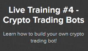 Julien Klepatch Live Training #4 Crypto Trading Bots