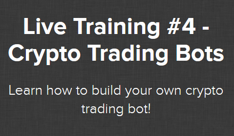 Julien Klepatch Live Training #4 Crypto Trading Bots Julien Klepatch Live Training #4 Crypto Trading Bots