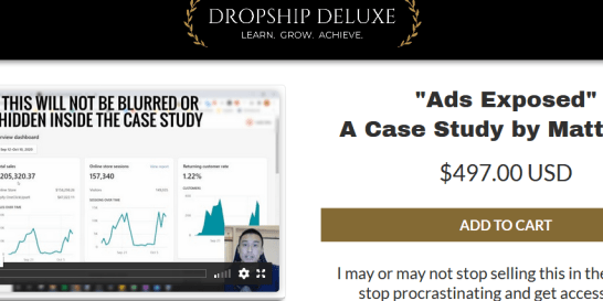 Matt Riley Ads Exposed Case Study Matt Riley Ads Exposed Case Study