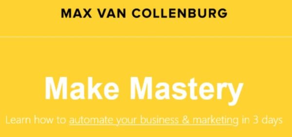 Max Van Collenburg – Integromat Mastery Max Van Collenburg – Integromat Mastery