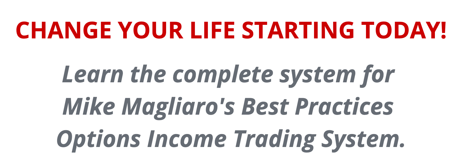 Michael-Magliaro-Weekly-Options-Income-Trading-System