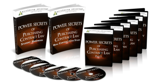 Purchasing Advantage Power Secrets of Purchasing Contract Law Purchasing Advantage Power Secrets of Purchasing Contract Law