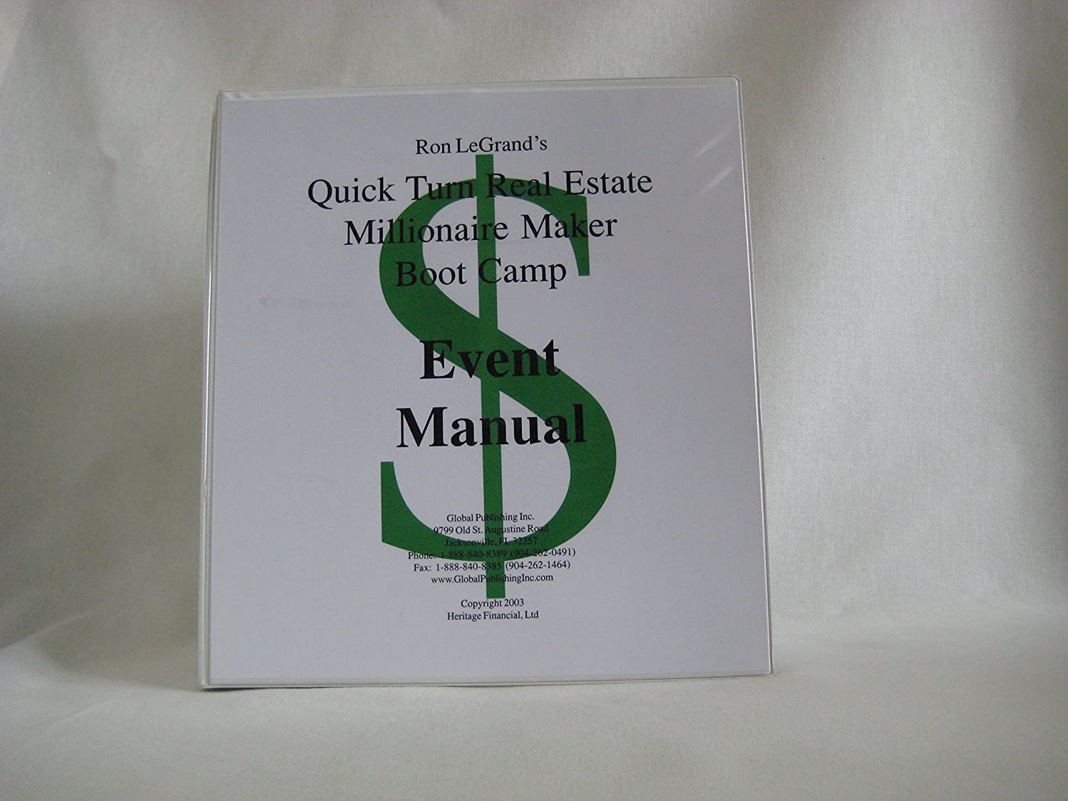 Ron Legrand Quick Turn Bootcamp Ron Legrand Quick Turn Bootcamp