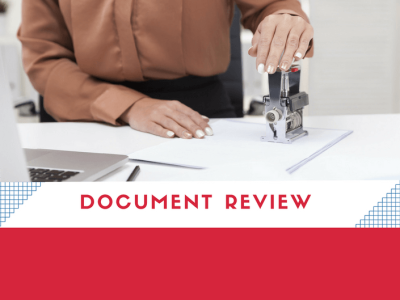 The Notary Business School Document Review (Self-Study)