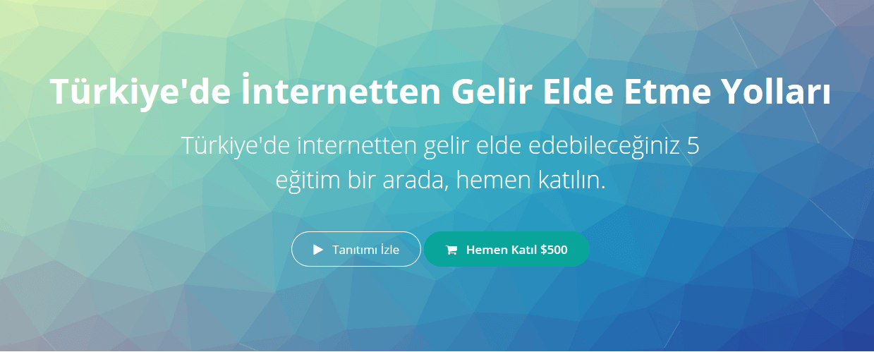 Türkiye’de İnternetten Gelir Elde Etme Yolları Türkiye'de İnternetten Gelir Elde Etme Yolları