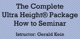 Gerald Kein - Complete Ultra-Height® Program (additional materials)