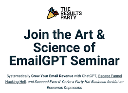 Mike Becker - Art & Science of EmailGPT Seminar