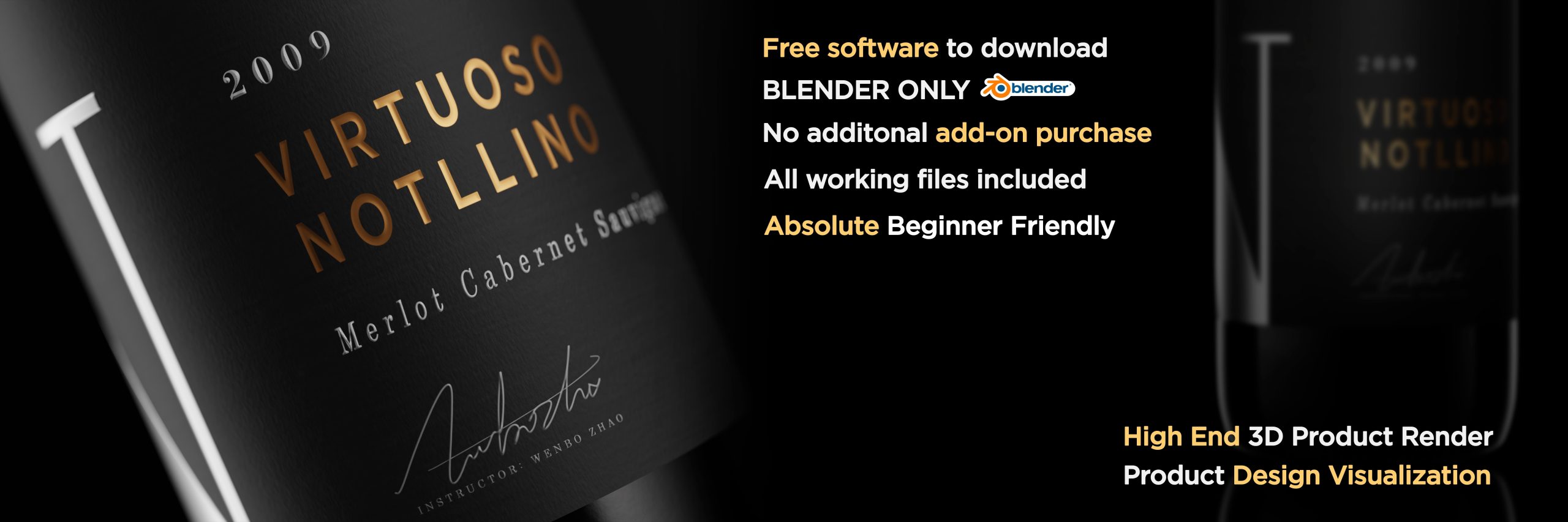 Wenbo Zhao – Blender 3.0 Master Class for Product Photographers & Designers (From Absolute Beginner to Pro) 1 Wenbo Zhao - Blender 3.0 Master Class for Product Photographers & Designers (From Absolute Beginner to Pro) 1