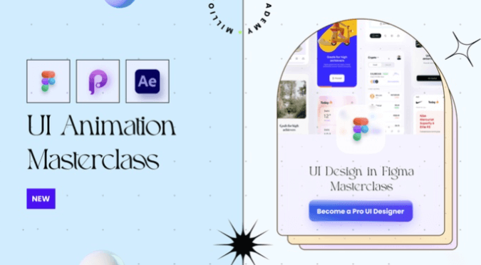 Aashish Kumar - UI Design & Animation Masterclass - Figma, Principle & After Effects