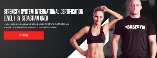 Sebastian Oreb - Strength System International Level 1