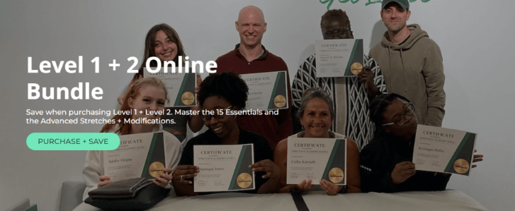 Stretch D Academy - Level 1 + 2 Online Bundle