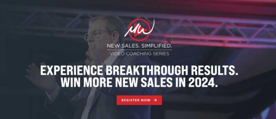 Mike Weinberg - New Sales. Simplified. Video Coaching Series