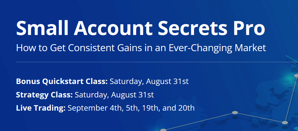 Simpler Trading - Small Accounts Secrets PRO