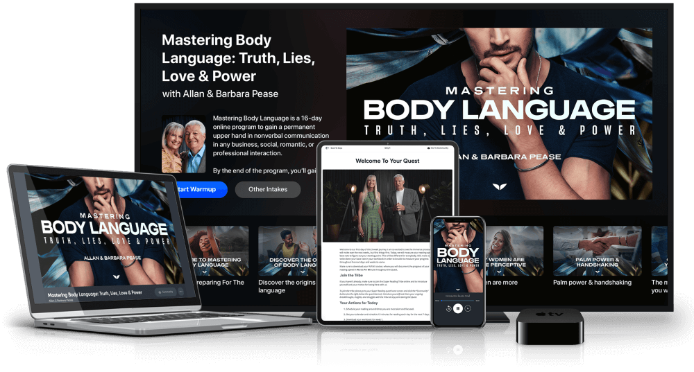 Allan & Barbara Pease - Mastering Body Language (MindValley)