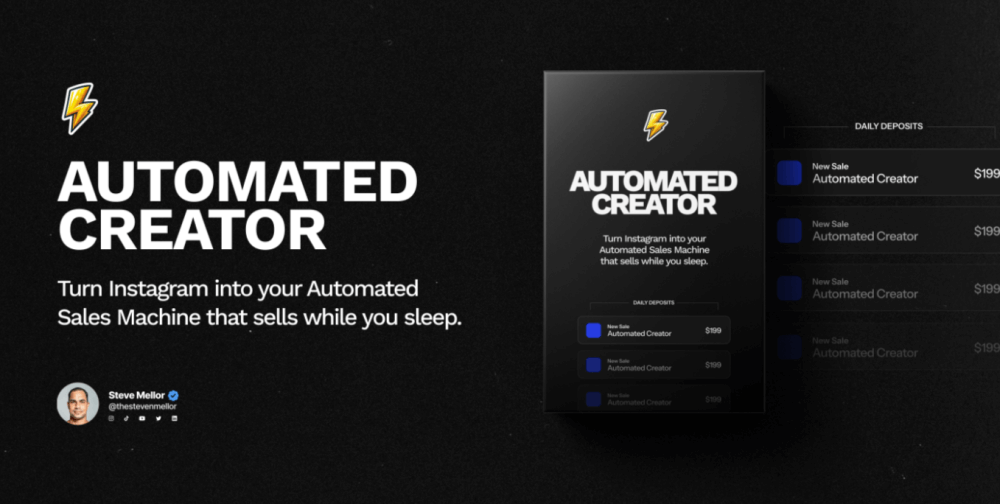 Steve Mellor - Automated Creator System 2024