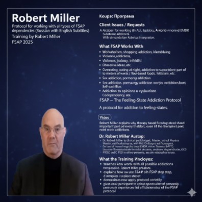 Robert Miller - Protocol for working with all types of FSAP dependencies (Russian with English Subtitles)