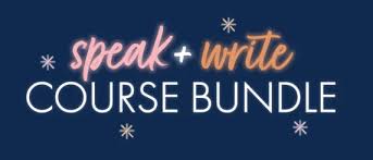 Jess Ekstrom - Speak + Write Bundle
