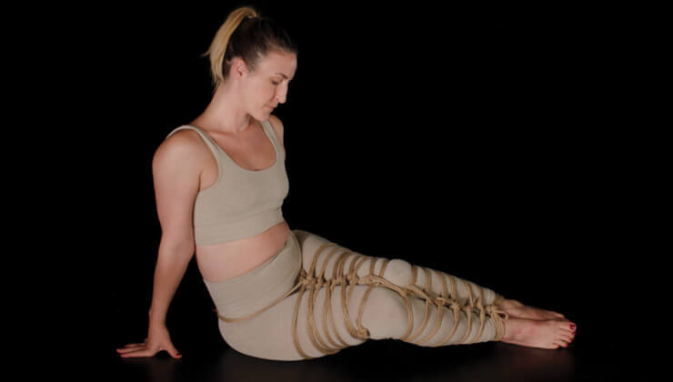 Shibari Study - Self-Tying