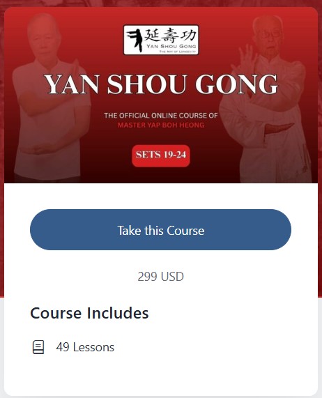 Yan Shou Gong - The Art of Longevity Sets 19-24